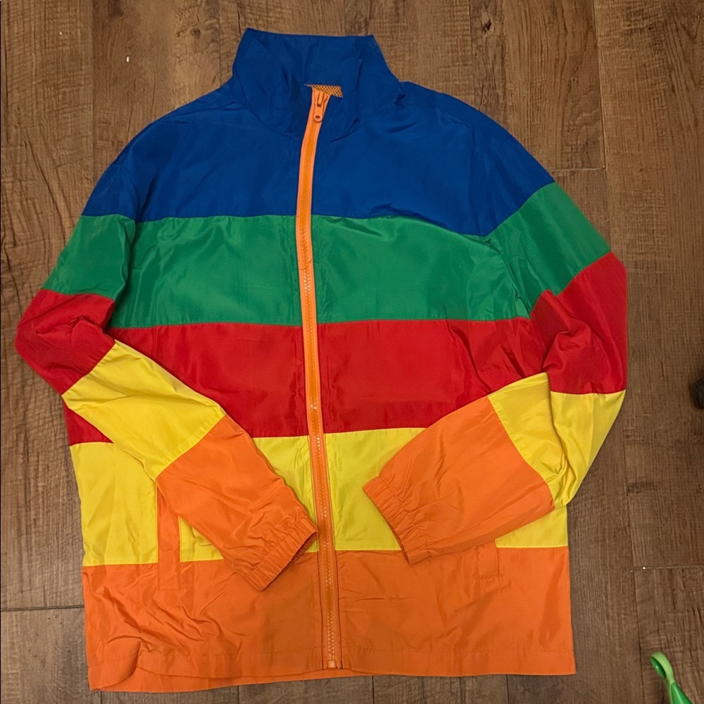 Colorful Striped Jacket